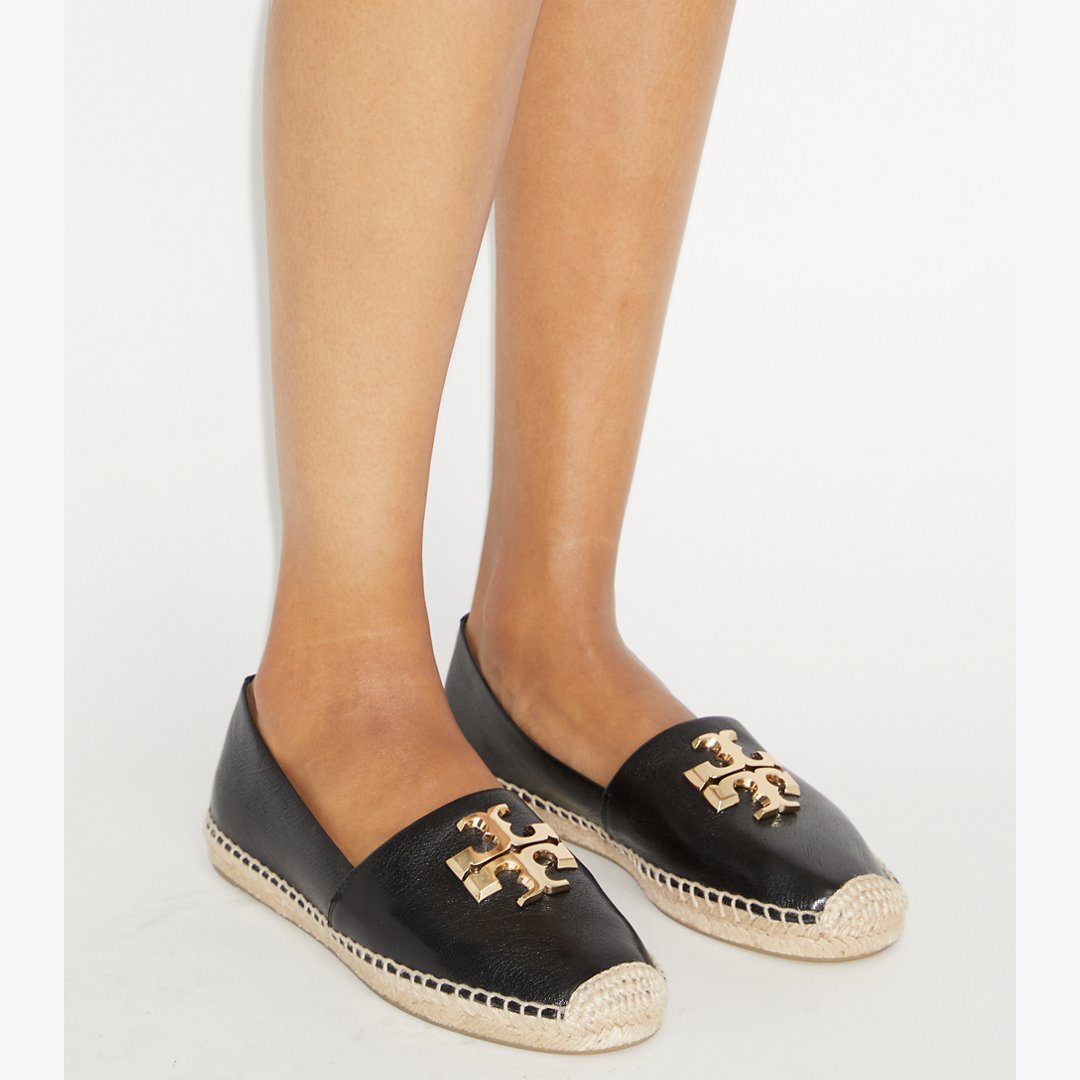 Tory Burch Eleanor Espadrille PERFECT BLACK