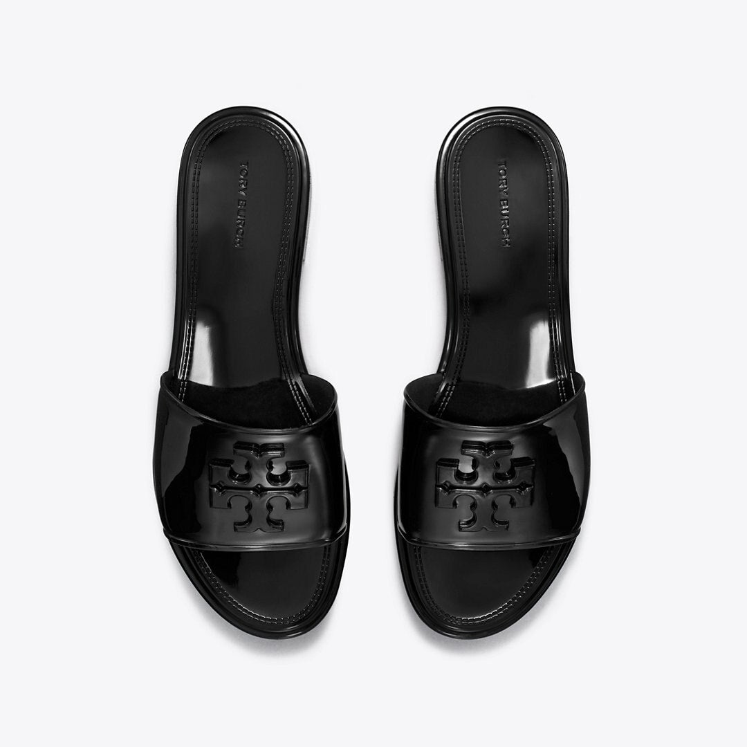 Tory Burch Eleanor Jelly Sandal PERFECT BLACK
