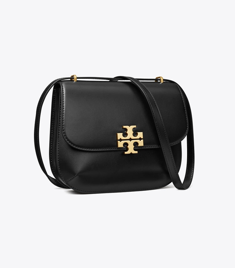 Eleanor Slim Saddlebag Black Black