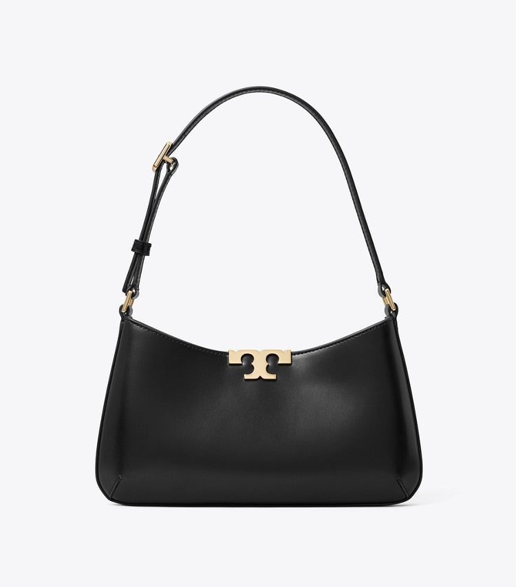Eleanor Slim Shoulder Bag Black Black