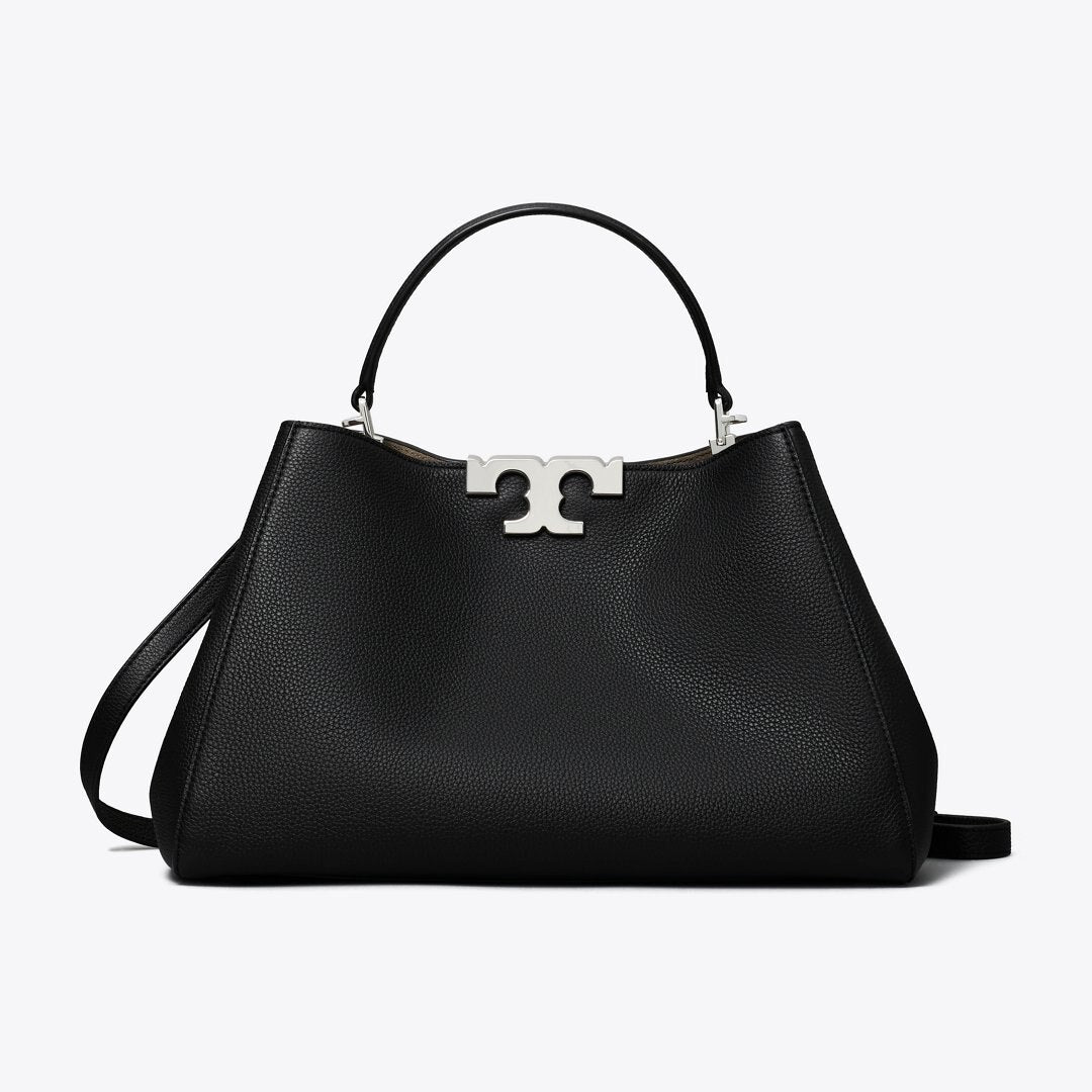 Tory Burch Eleanor Soft Satchel Black