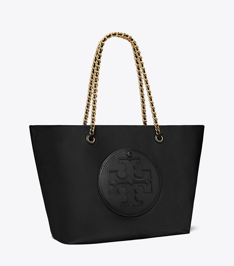 Ella Chain Tote Black Black