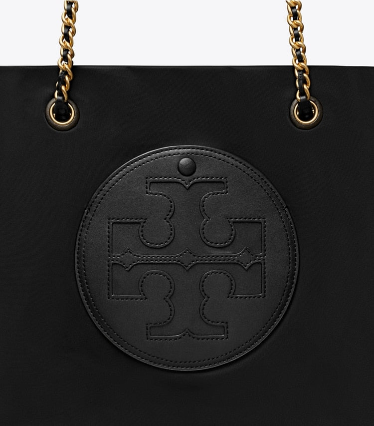 Ella Chain Tote Black Black