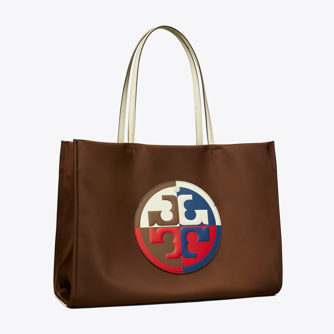 Tory Burch Ella Colorblock Tote Multi