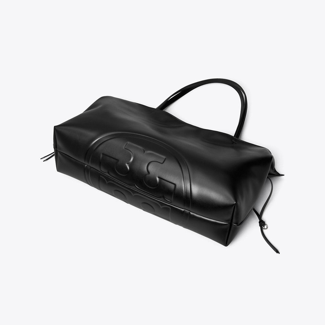 Tory Burch Ella natuura Drawstring Tote Black