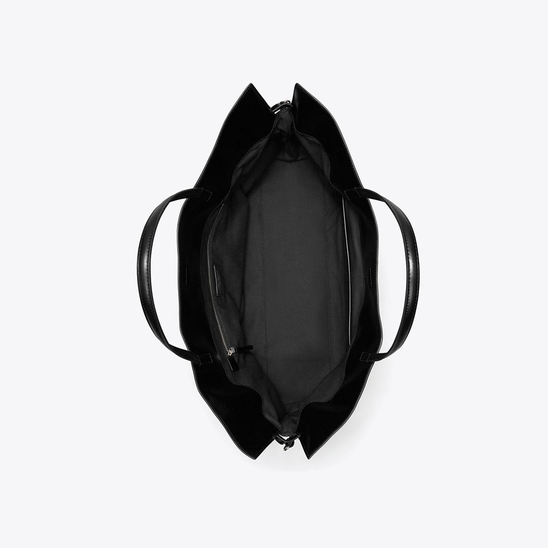 Tory Burch Ella natuura Drawstring Tote Black