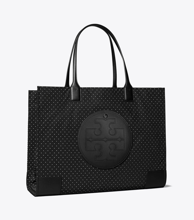 ella printed logo tote