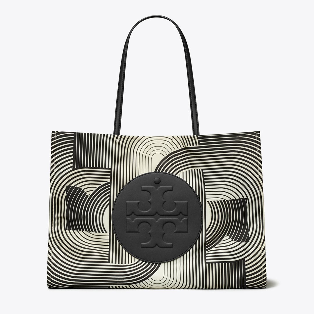 Tory Burch Ella Printed Tote Infinity T Ella
