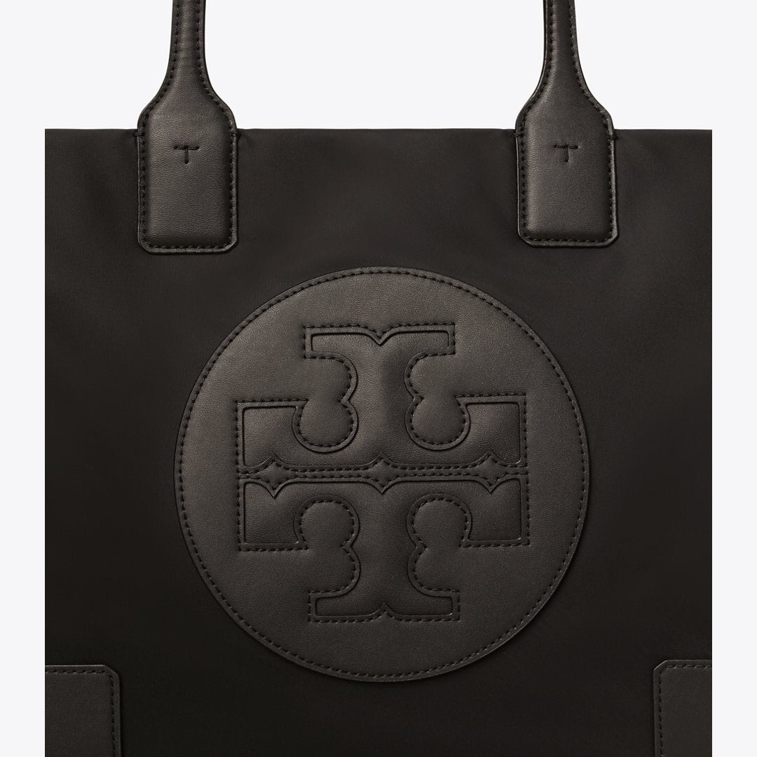 Tory Burch Ella Small Tote Bag Black