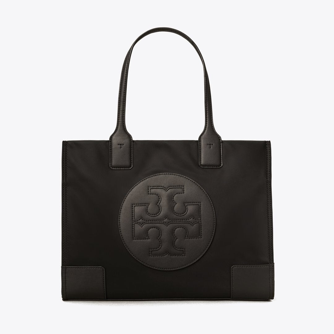 Tory Burch Ella Small Tote Bag Black