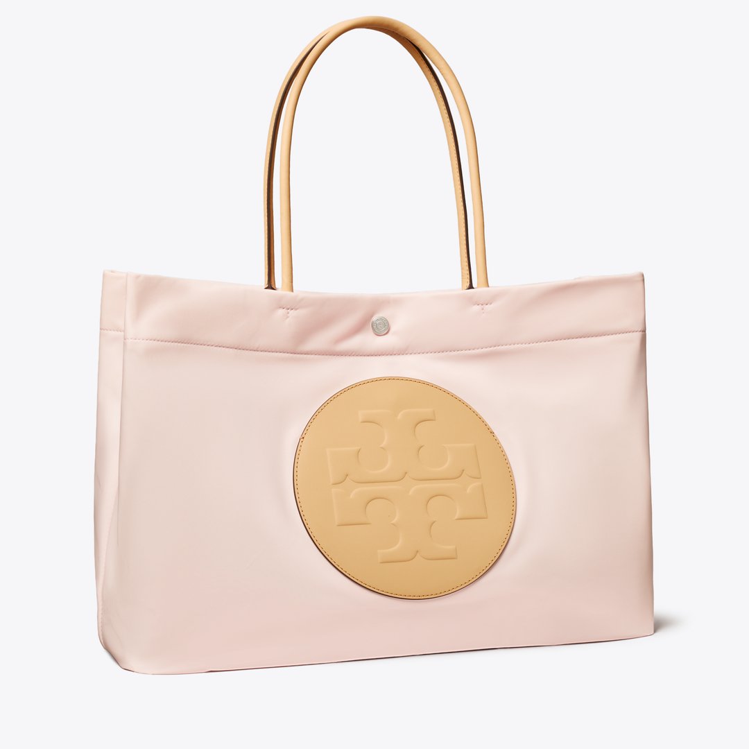 Tory Burch Ella Twist Reversible Tote ROSE MIST