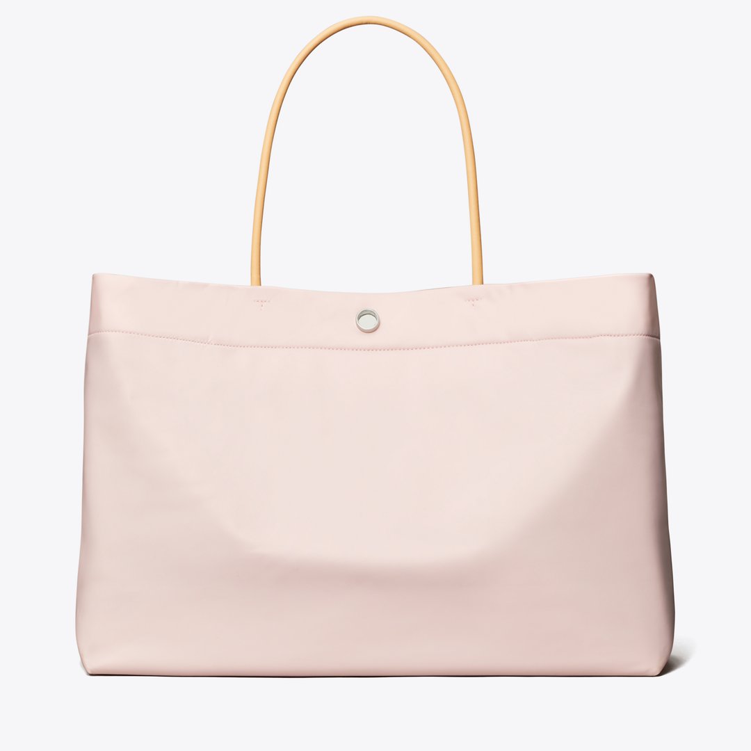 Tory Burch Ella Twist Reversible Tote ROSE MIST