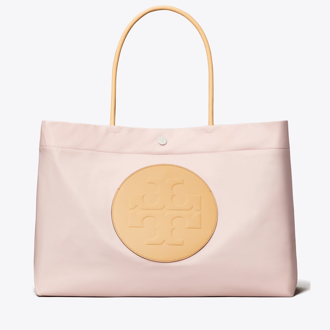 Tory Burch Ella Twist Reversible Tote ROSE MIST
