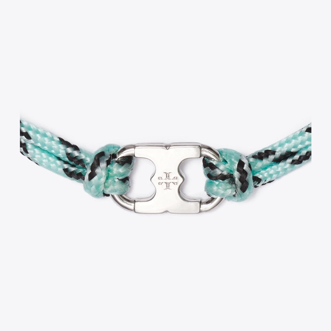 Tory Burch Embrace Ambition Bracelet Tory Silver / Blue