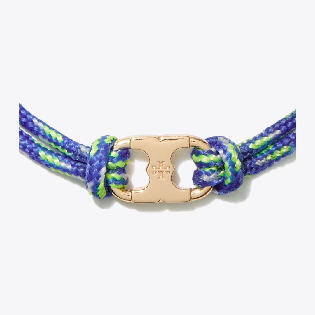 Tory Burch Embrace Ambition Bracelet Tory Gold / Blue