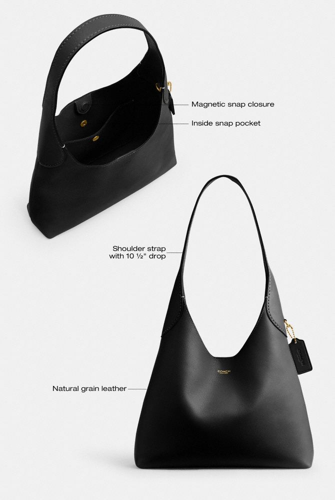 Coach Brooklyn Shoulder Bag 28 Brass Olive