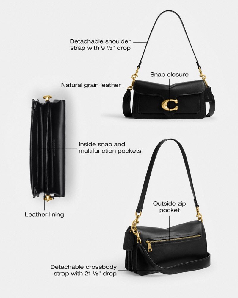 Coach Tabby Shoulder Bag 26 Brass/Poppy