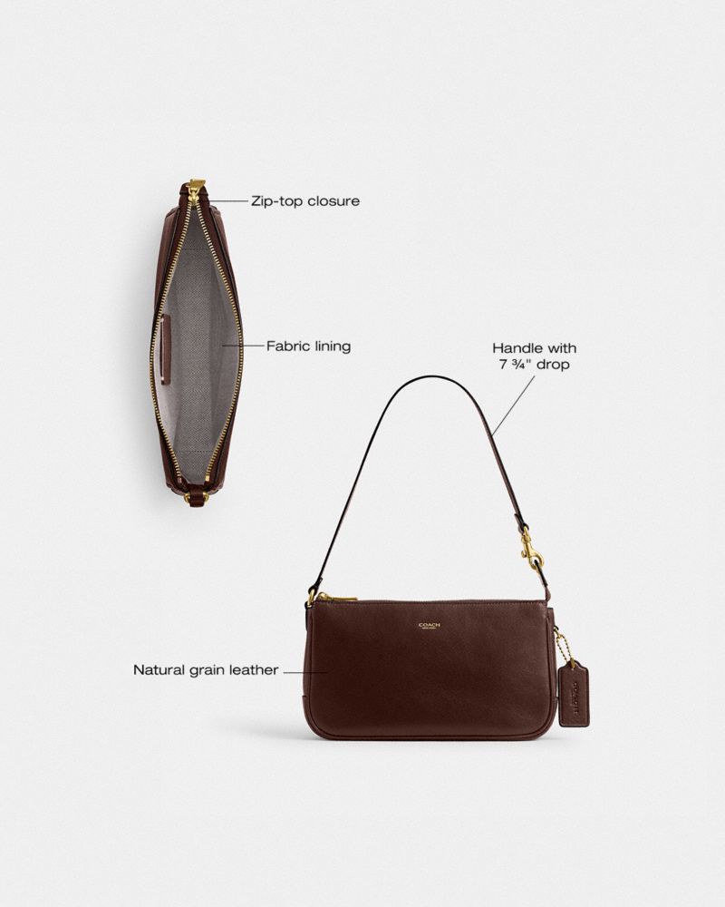 Coach Plaza Bag Brass Maple