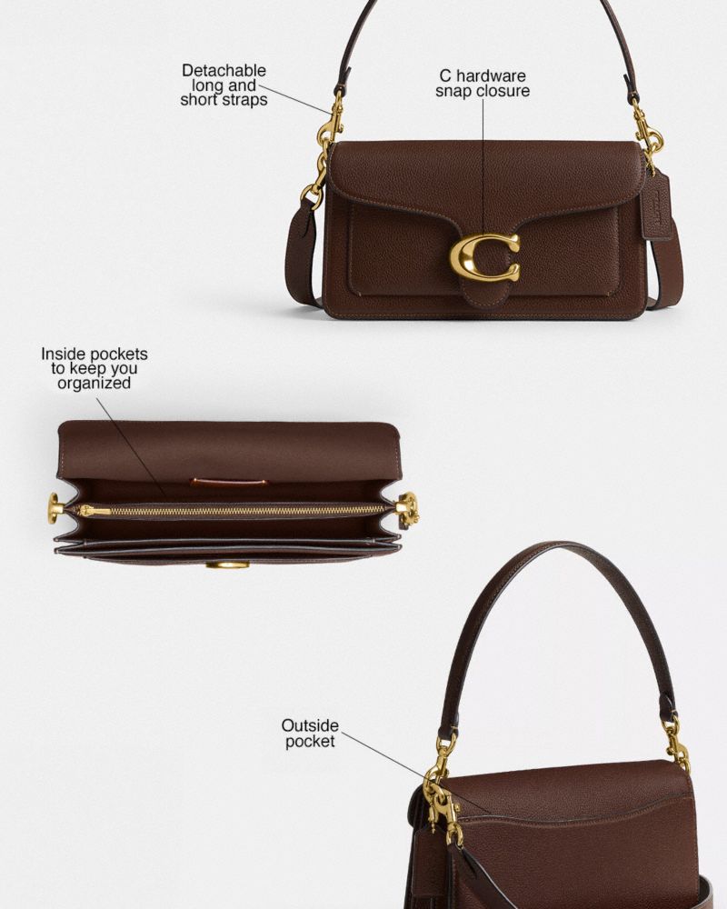 Coach Tabby Shoulder Bag 26 Brass Maple