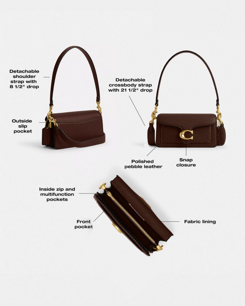 Coach Tabby Shoulder Bag 20 Brass Maple