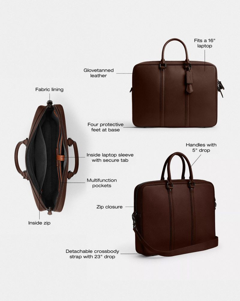 Coach Metropolitan Workbag Maple