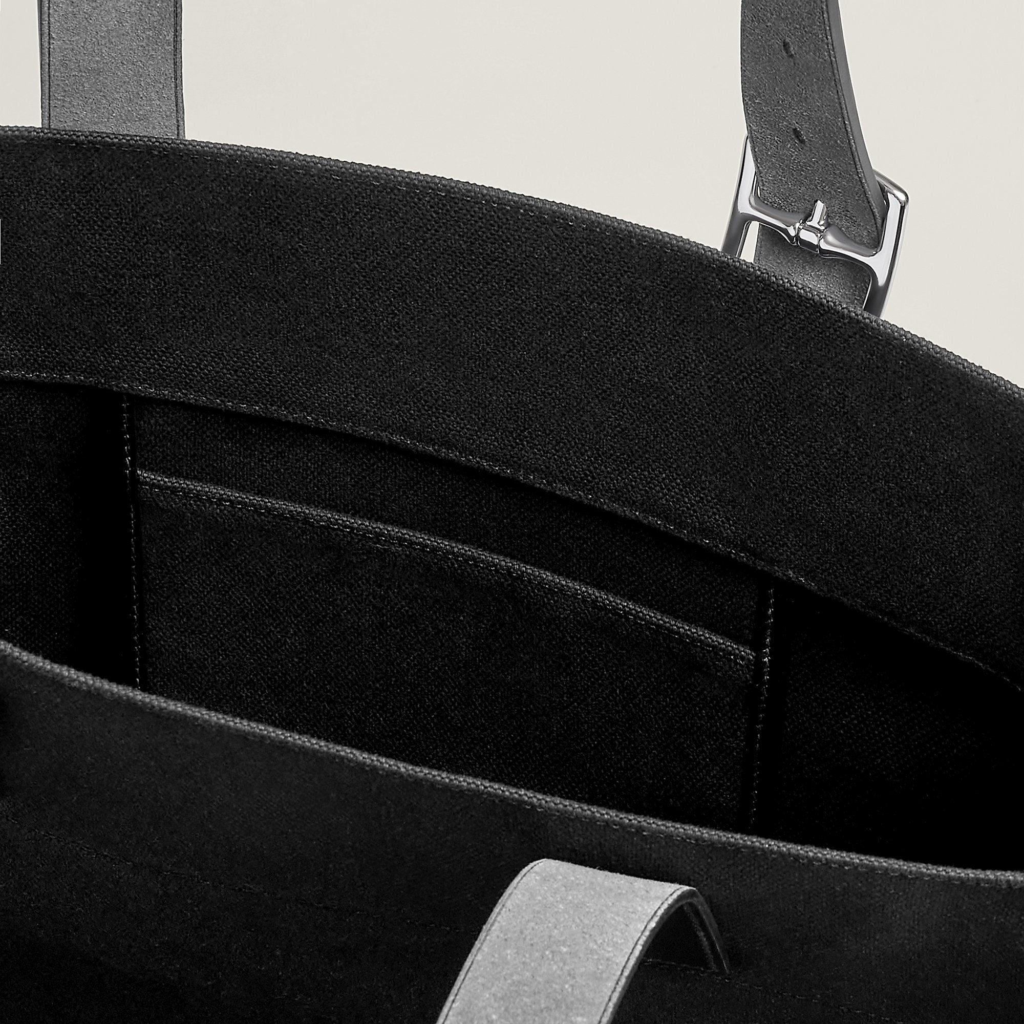 Hermes Etriviere Shopping Bag Noir