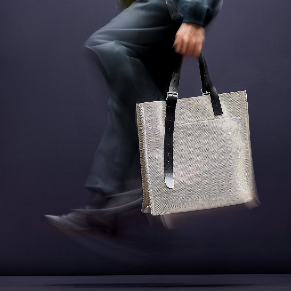 Hermes Etriviere Shopping Bag Noir