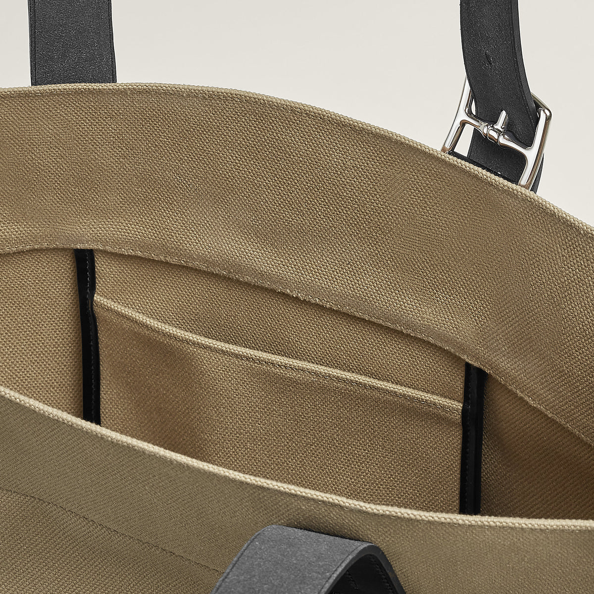 Hermes Etriviere Shopping Bag Beige Marfa