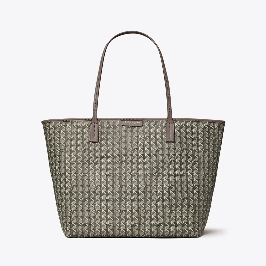 Tory Burch Ever-Ready Zip Tote Zinc