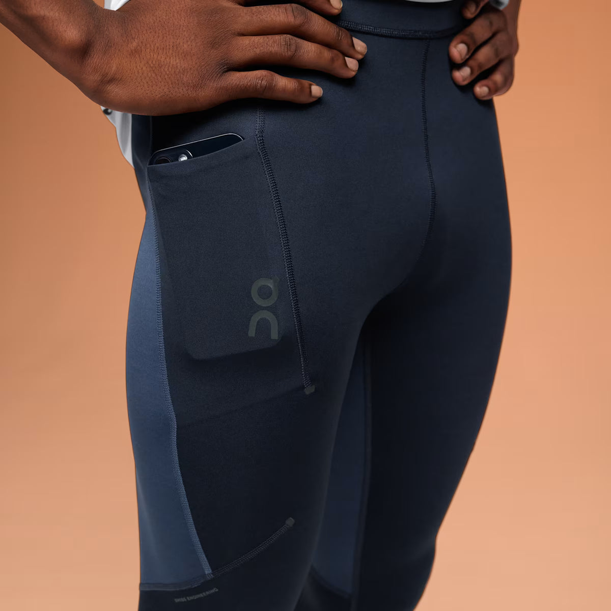 On Performance Tights Navy | Denim