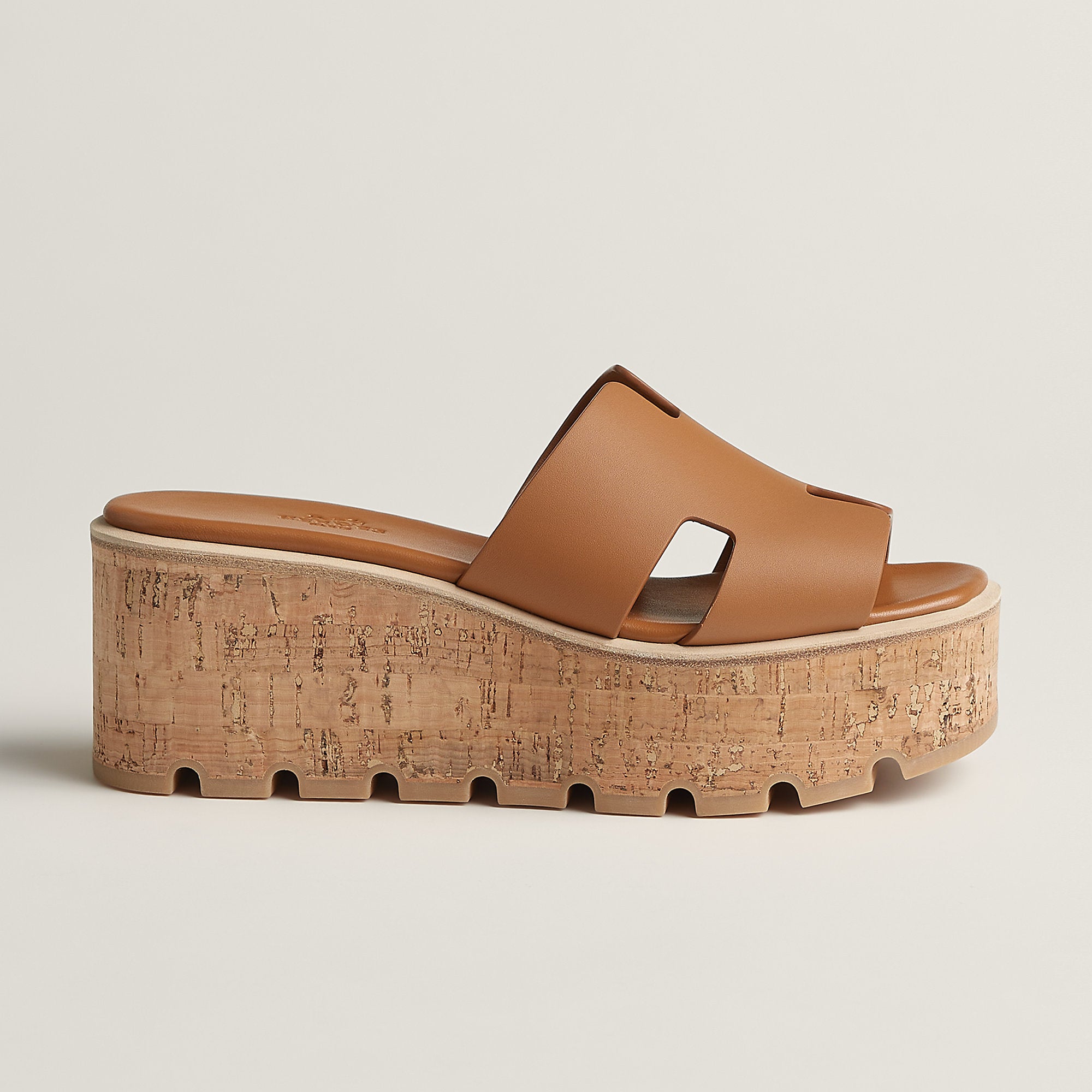 Hermes Eze 30 Sandal Naturel
