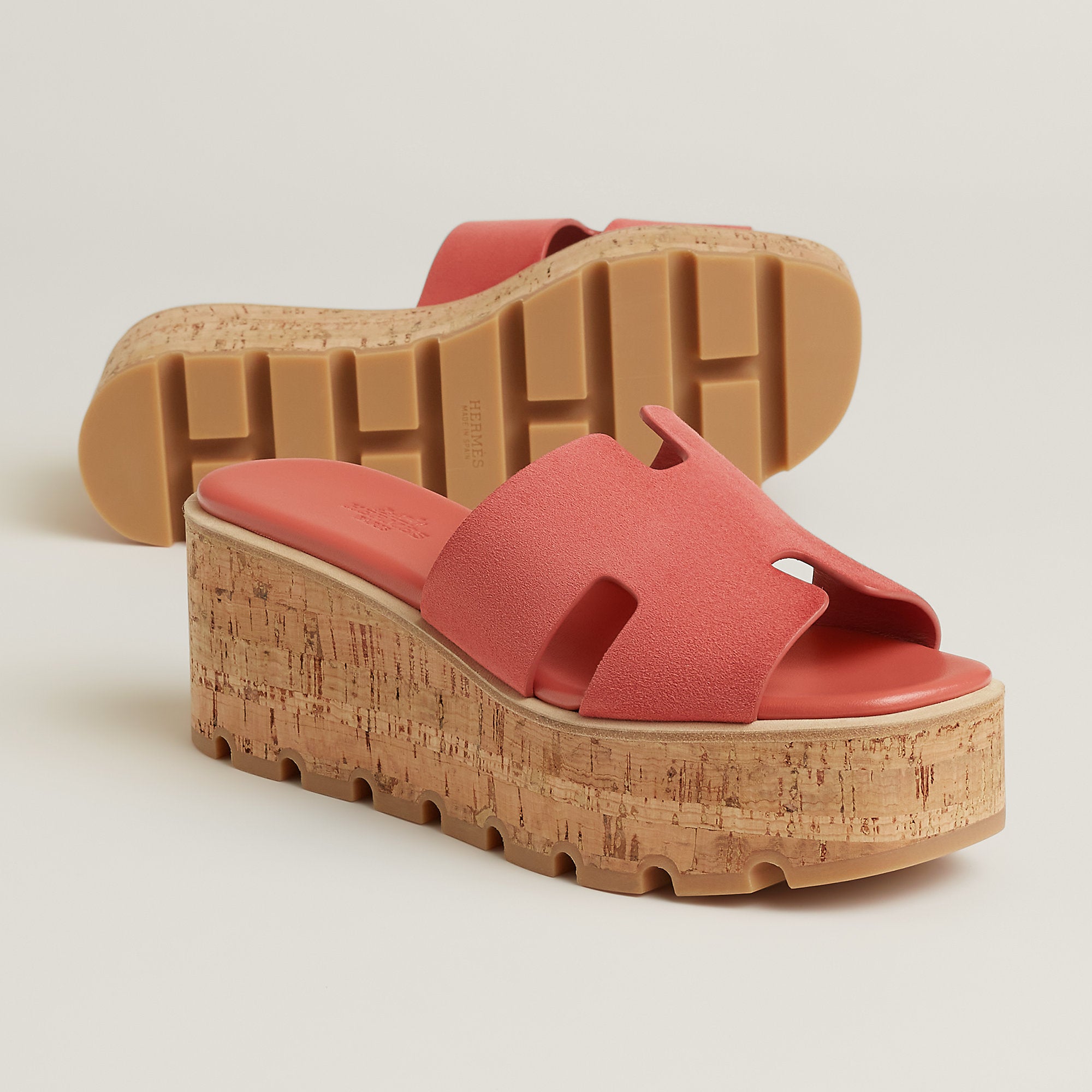 Hermes Eze 30 Sandal Rouge Tomette