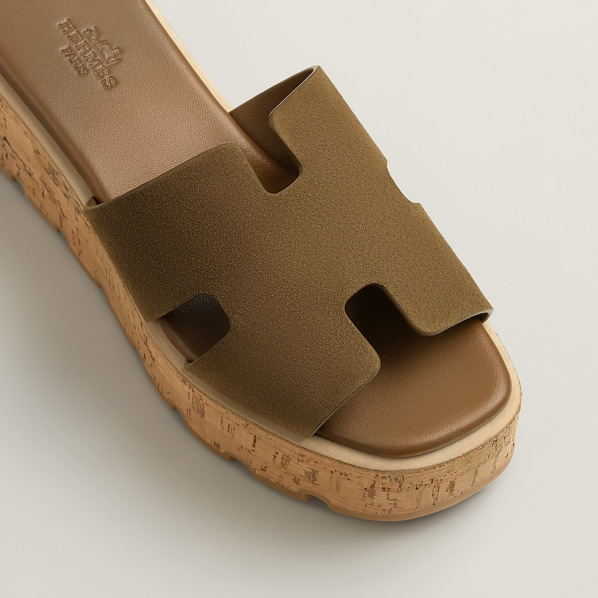 Hermes Eze 30 Sandal Terre Ambre