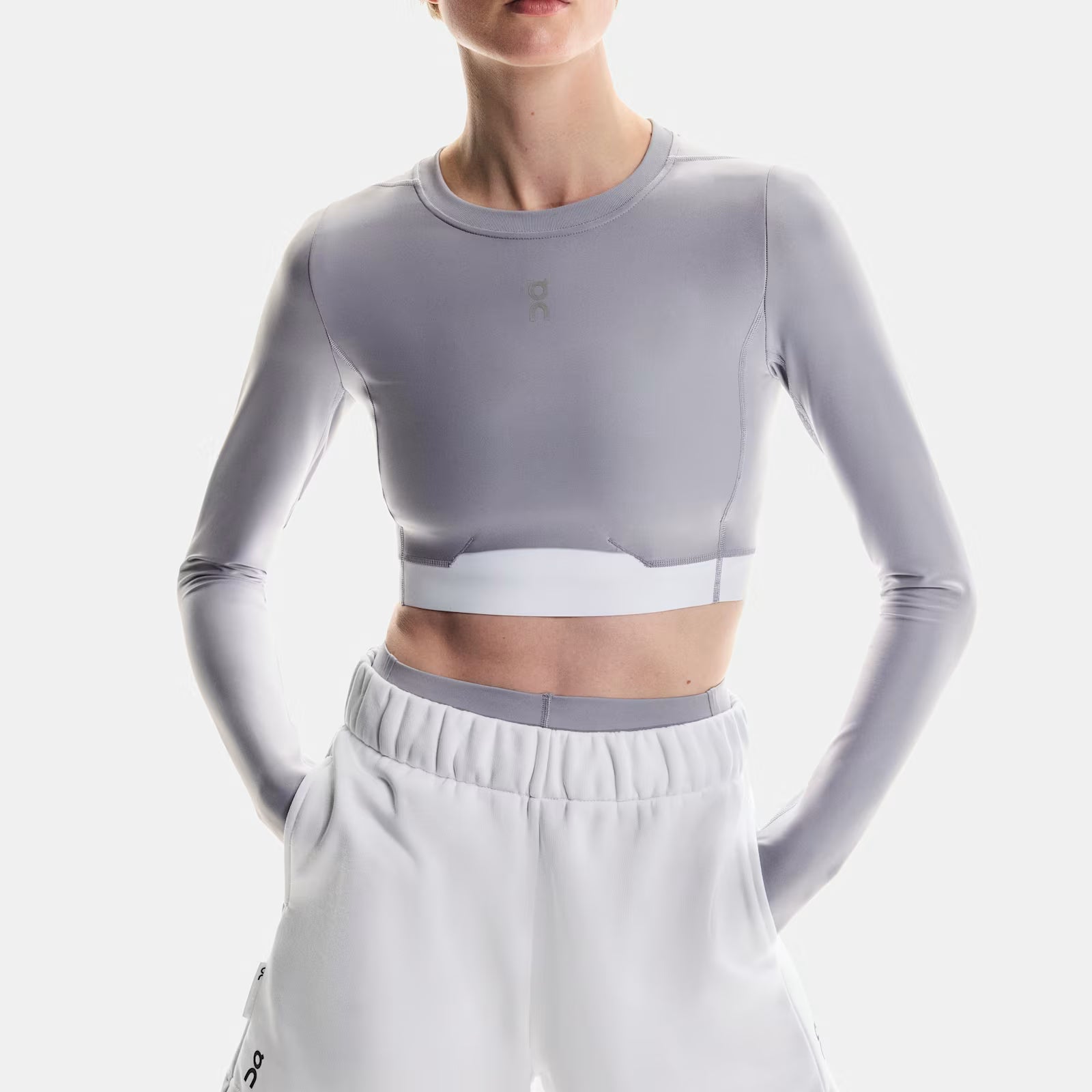 On Train Long Sleeve Crop Lilac (Women'S)