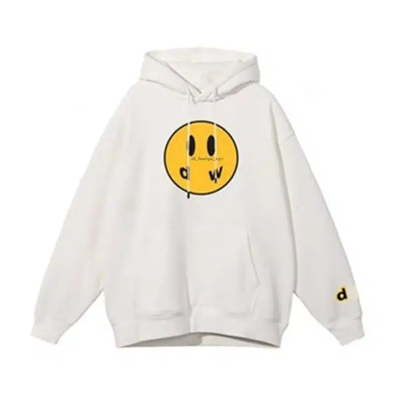 Drew House White Smiling Hoodie