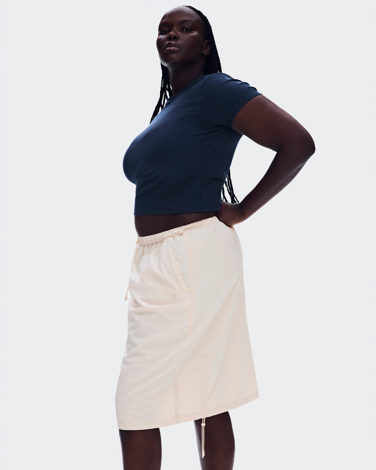 On Drawstring Midi Skirt Grain (Women'S)
