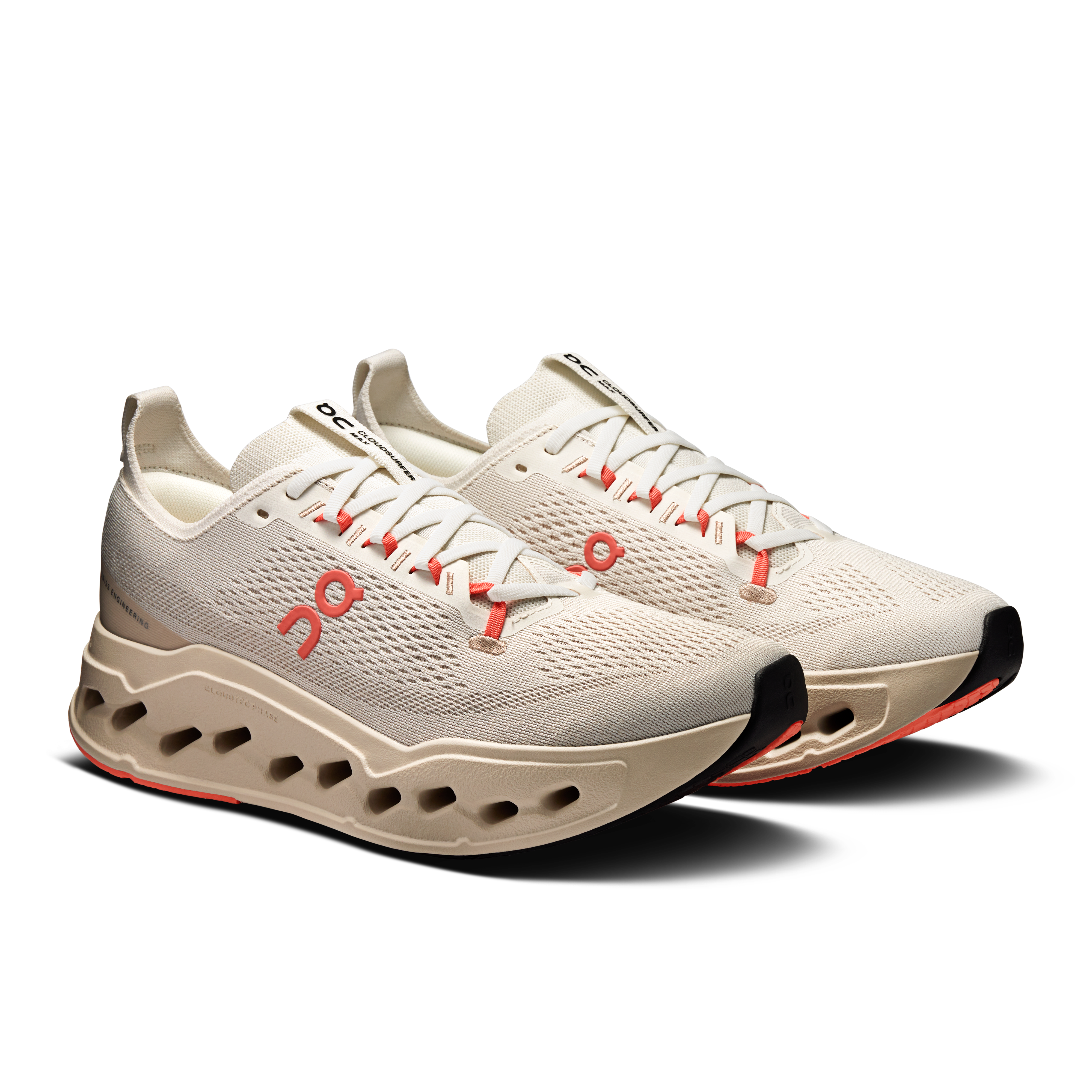 On Cloudsurfer Max Ivory Salmon