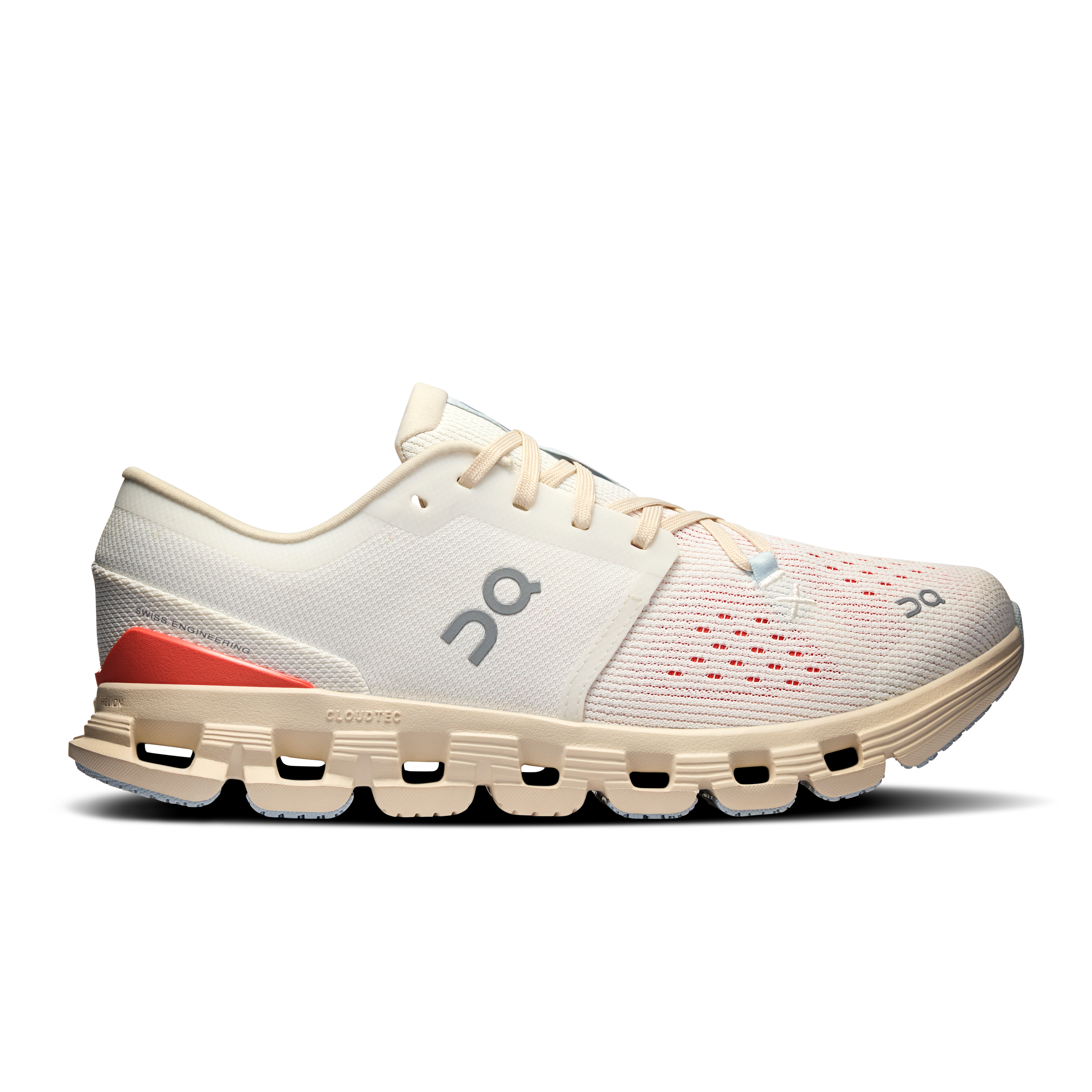 On Cloud X 4 Ivory Salmon (Women'S)