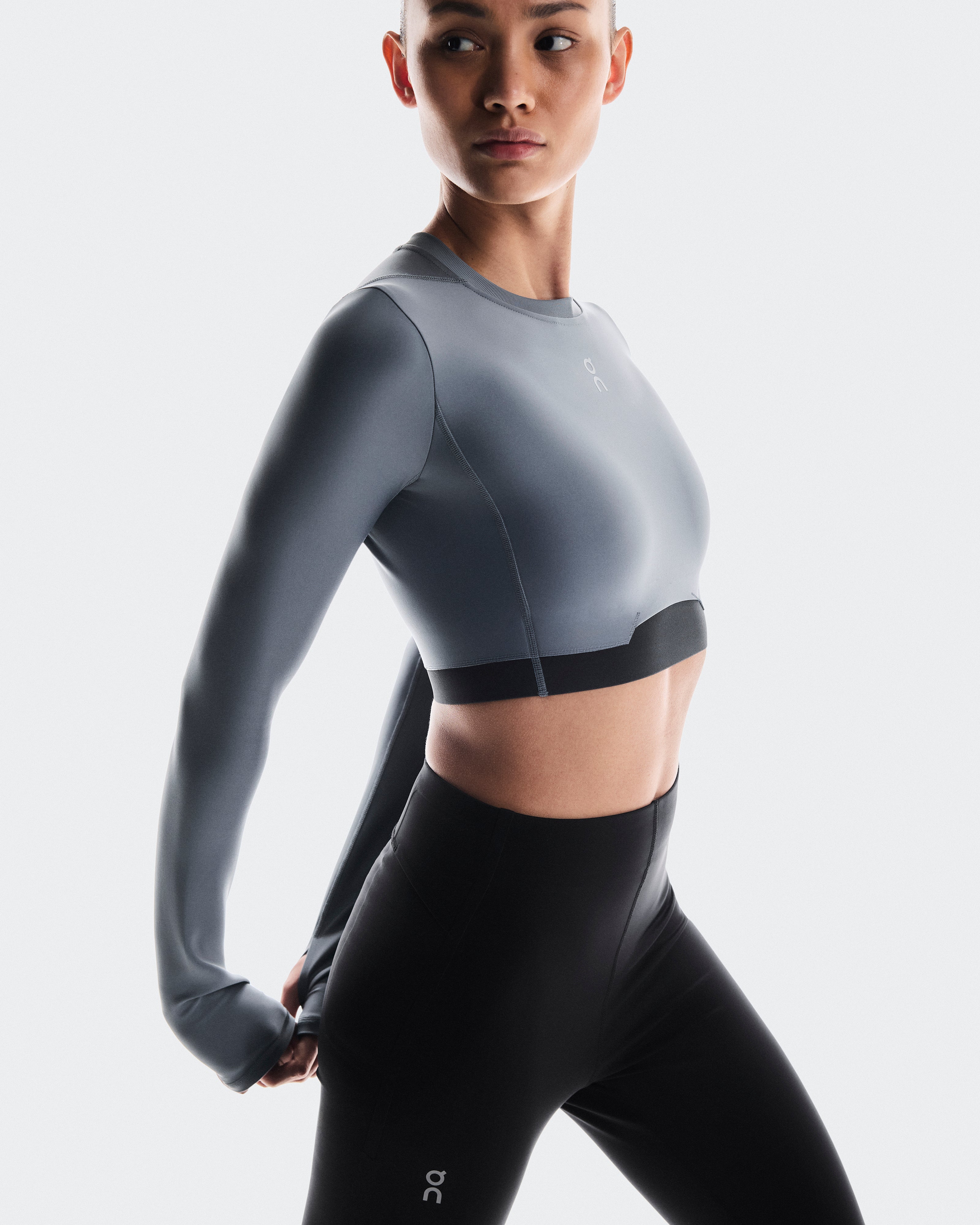 On Train Long Sleeve Crop Rock (Women'S)