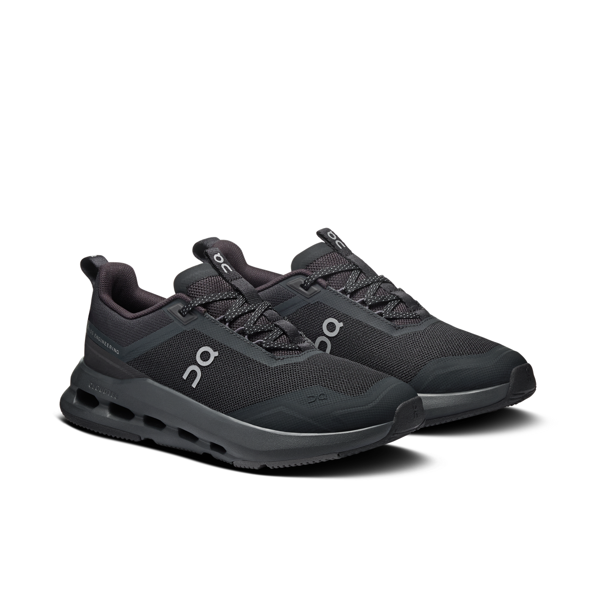 On Cloudnova Black Eclipse Kids