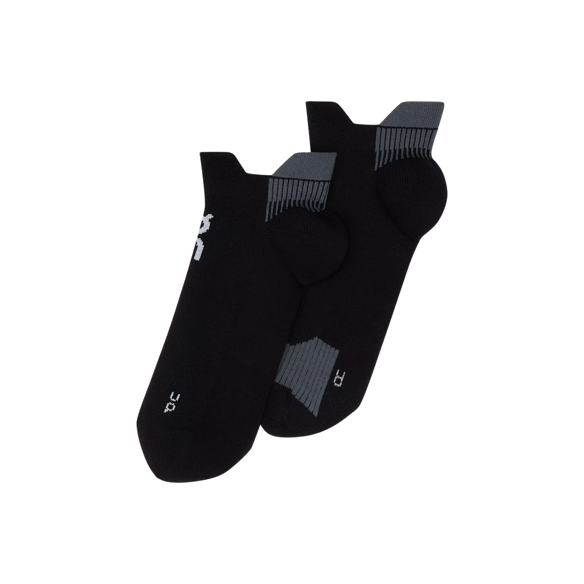 On Performance Run Sock Low Black | Eclipse