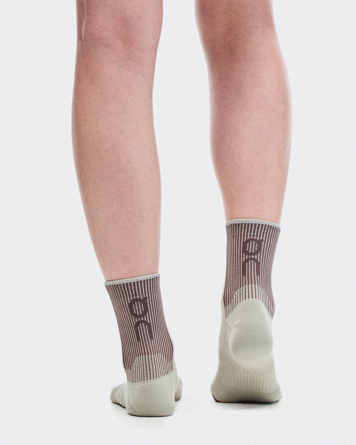 On Performance Run Sock Mid Brume | Clove