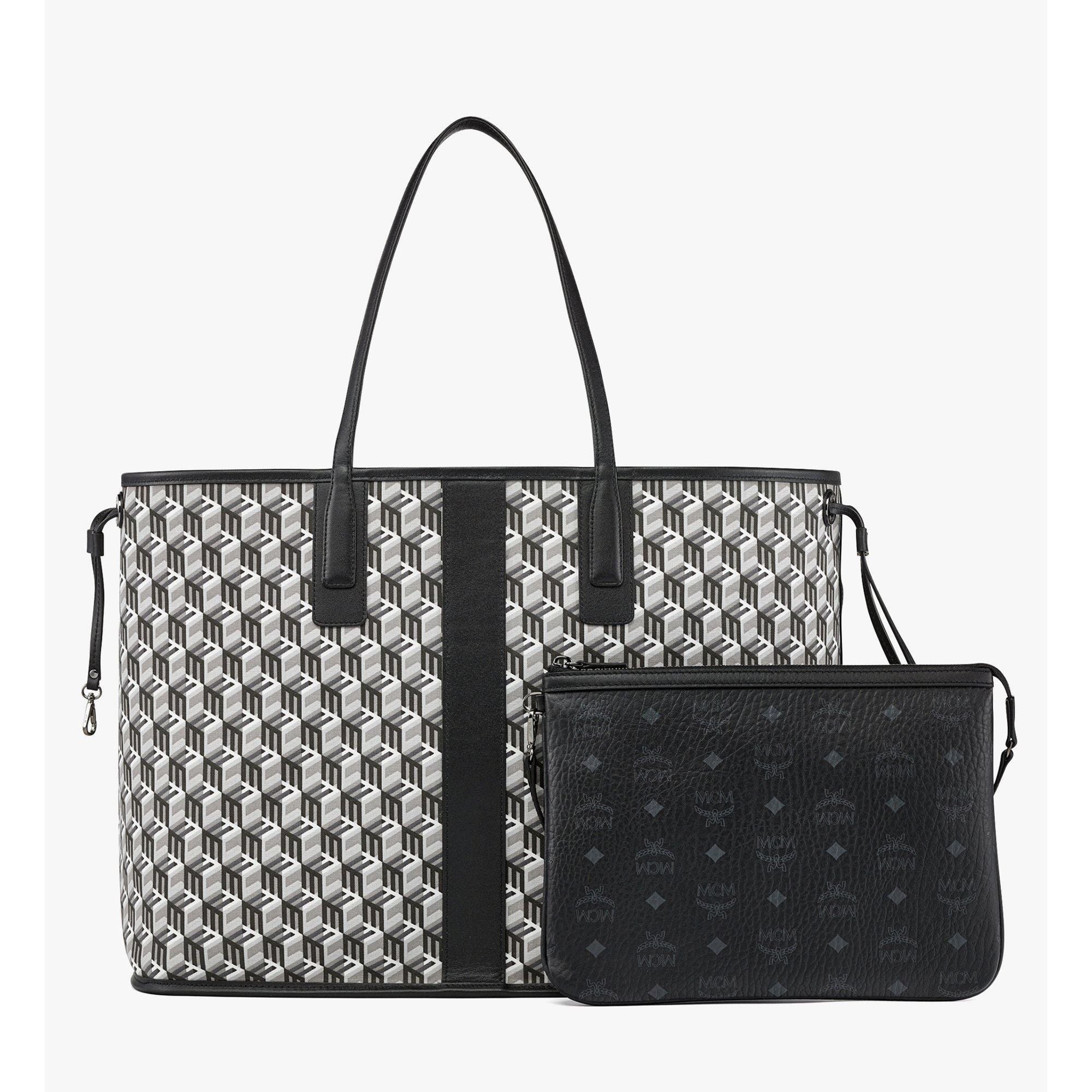 MCM Reversible Liz Shopper In Visetos
