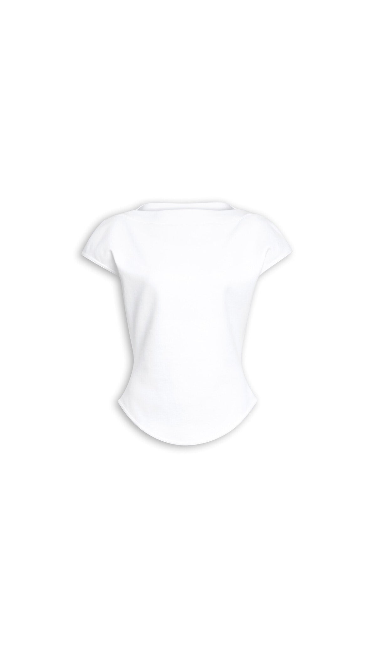 Alaïa Cap Cotton T-Shirt