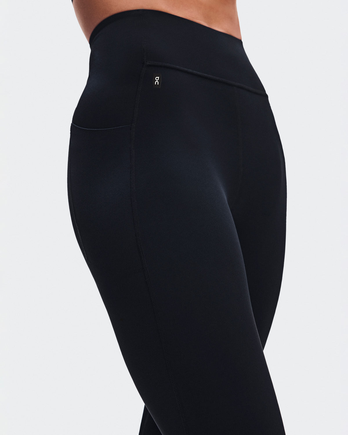 On Train Tights 7/8 Black (Women'S)