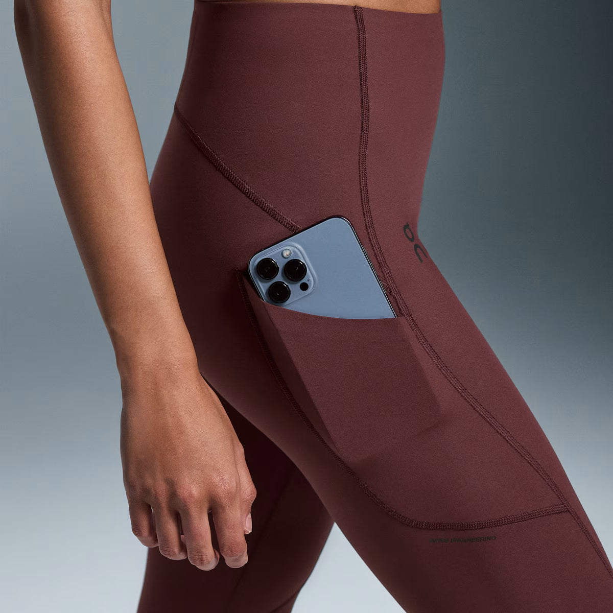 On Movement Tights Long Mulberry (Women'S)