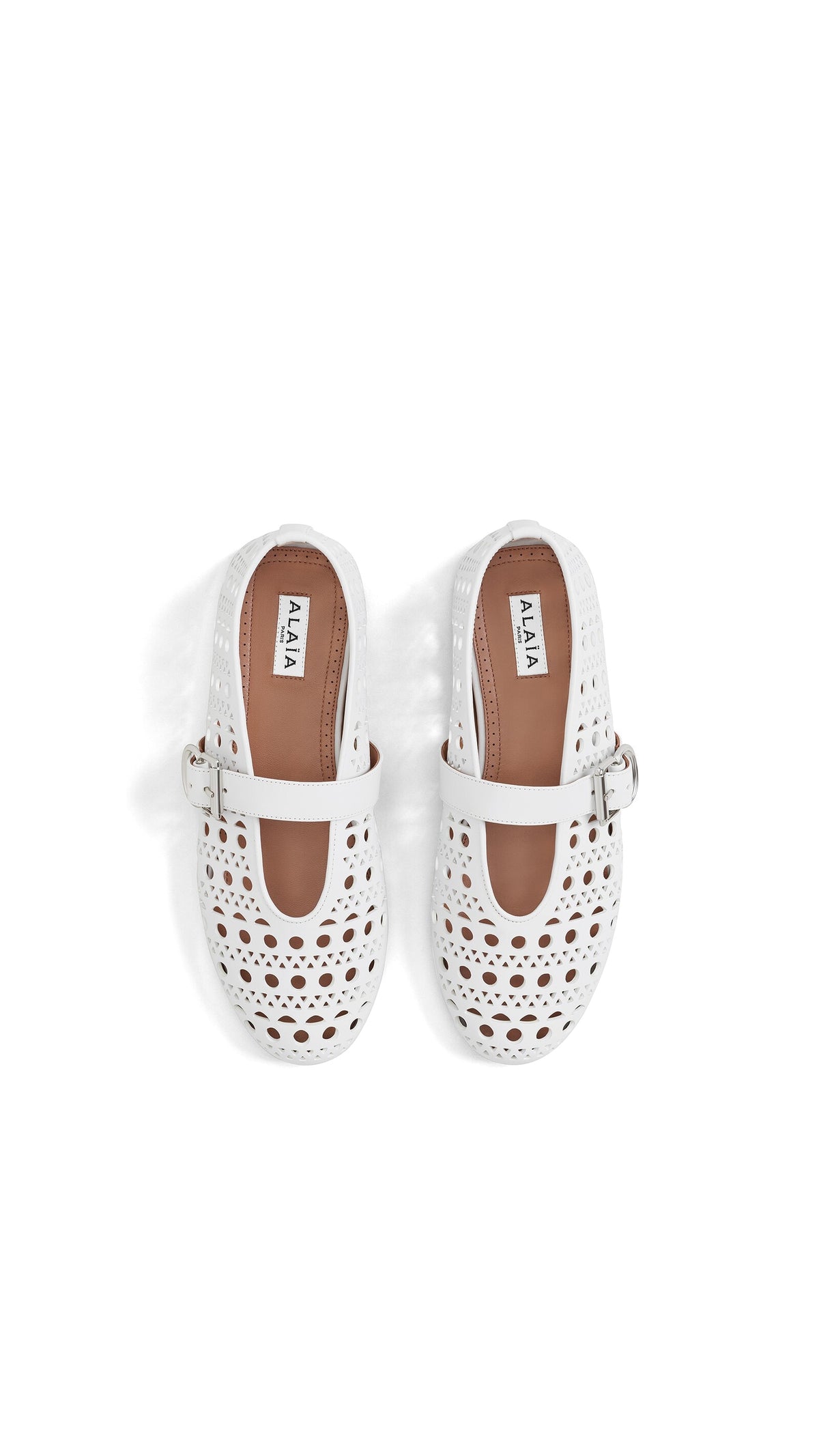Alaïa Ballet Flats In Vienne Lambskin