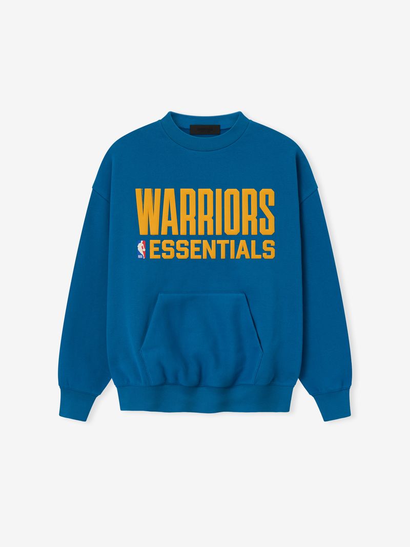Essentials Warriors Sport Crewneck Blue Sapphire