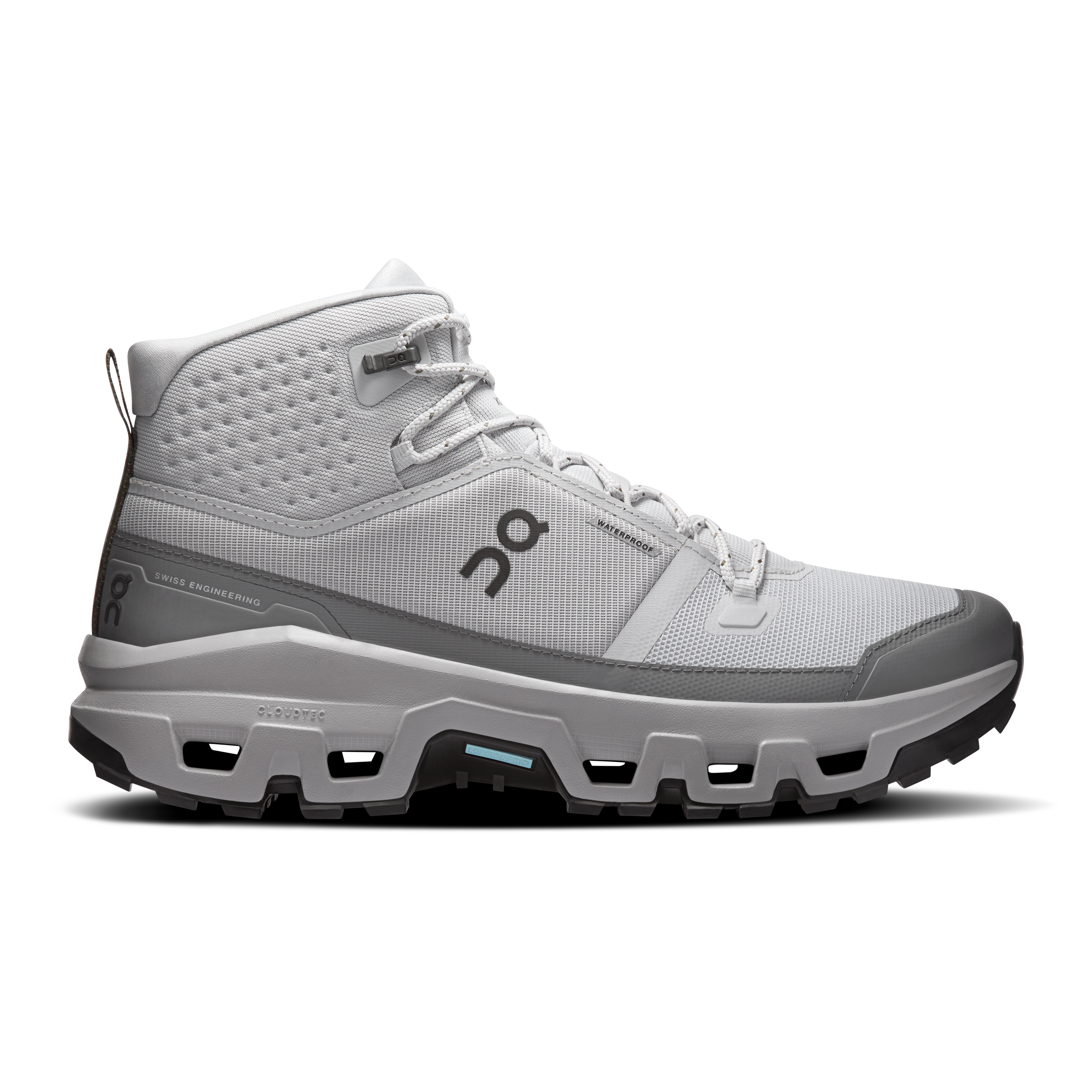 On Cloudrock Mid Waterproof Glacier Alloy