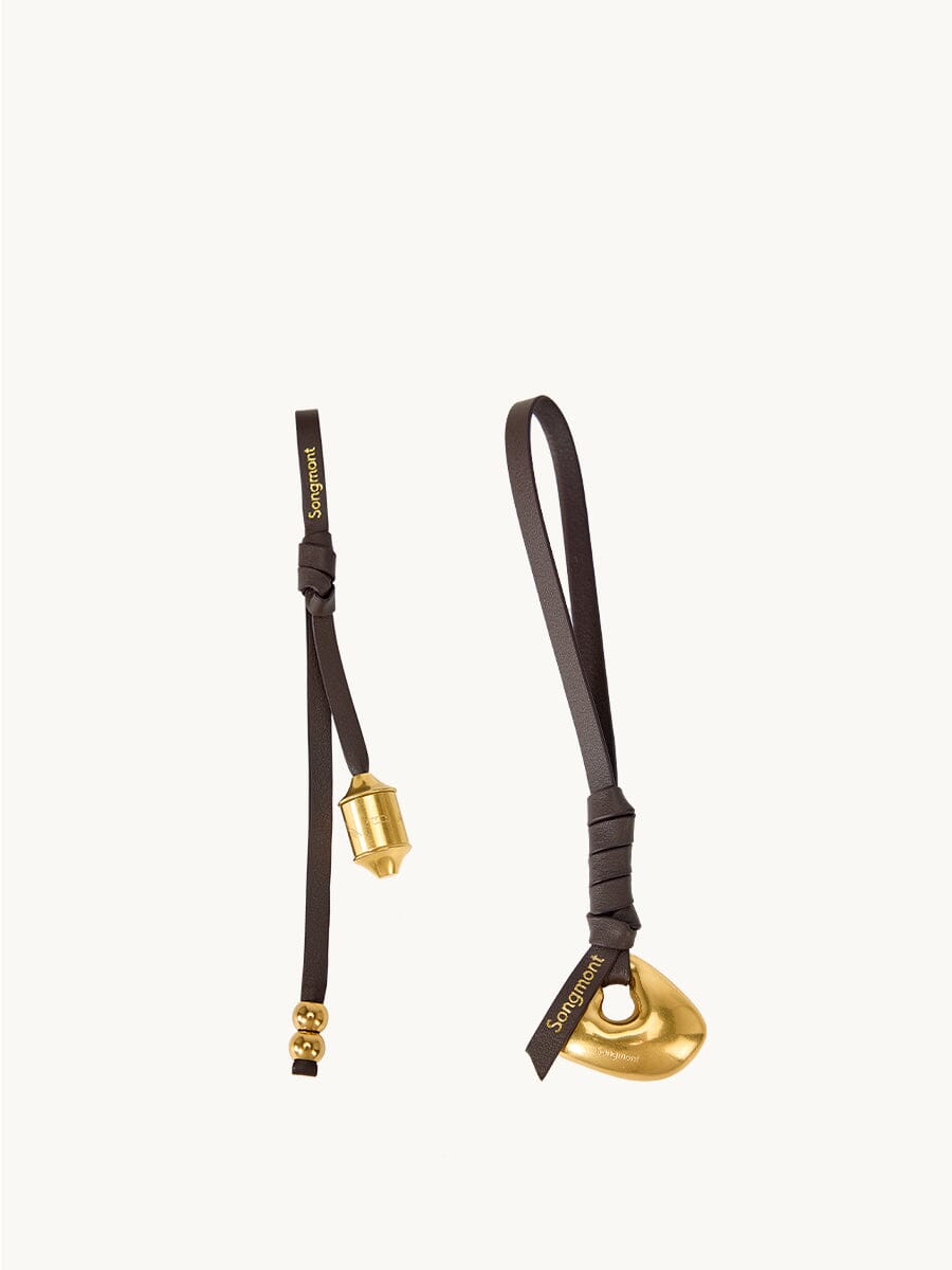 Songmont Faith Stone Charm & Prayer Wheel Charm Set Sandal